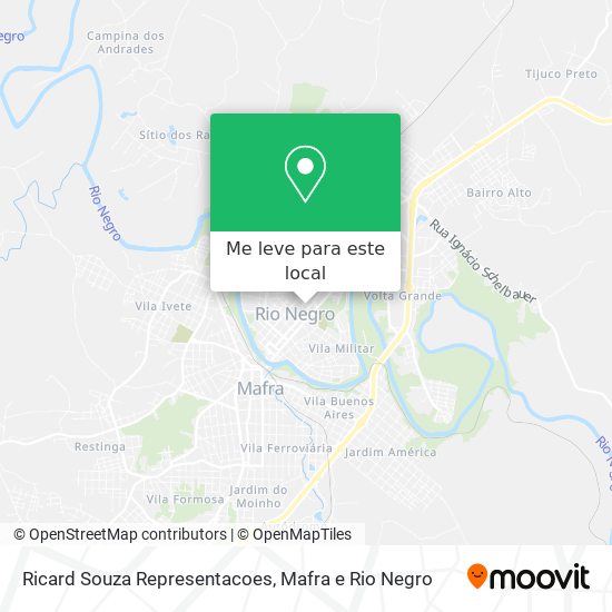 Ricard Souza Representacoes mapa