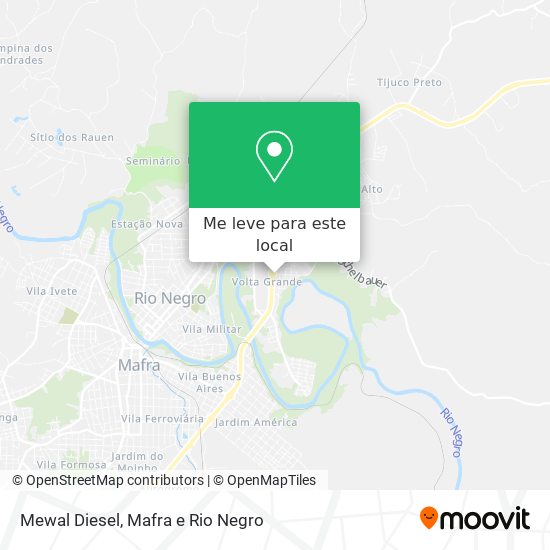 Mewal Diesel mapa