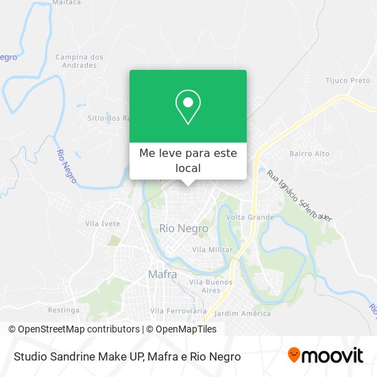 Studio Sandrine Make UP mapa