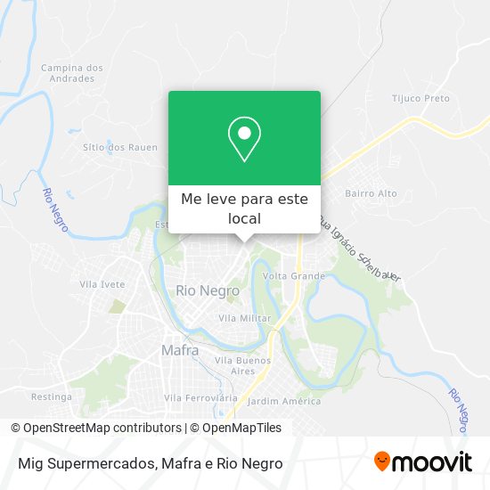 Mig Supermercados mapa