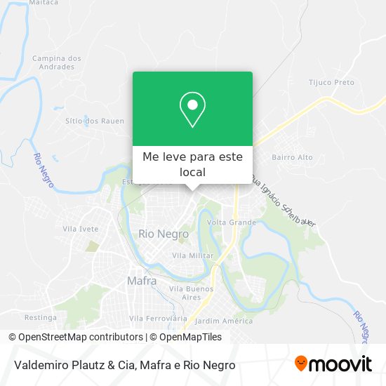 Valdemiro Plautz & Cia mapa