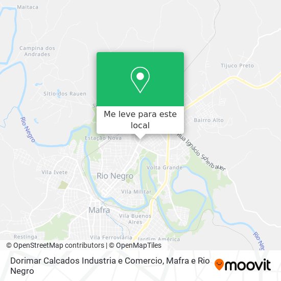 Dorimar Calcados Industria e Comercio mapa
