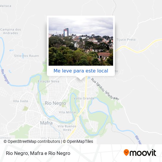 Rio Negro mapa
