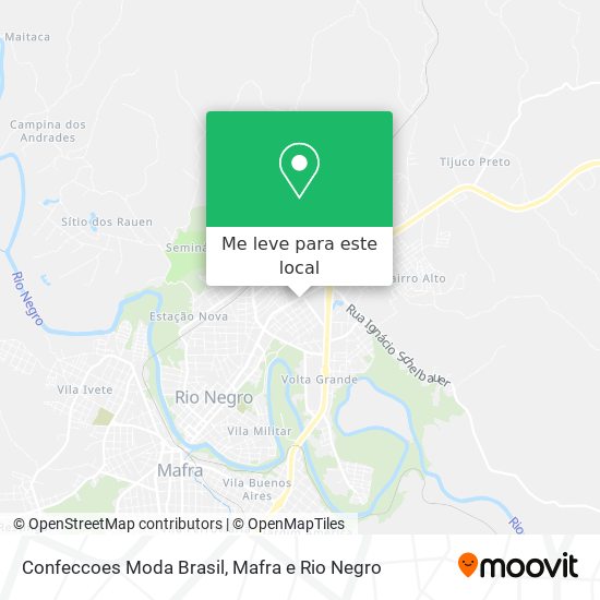 Confeccoes Moda Brasil mapa
