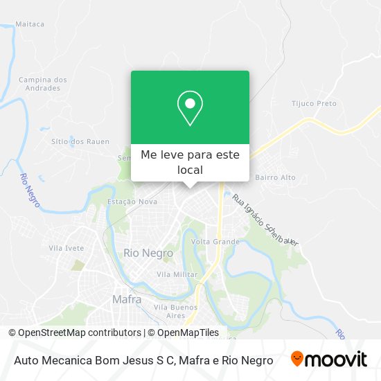 Auto Mecanica Bom Jesus S C mapa