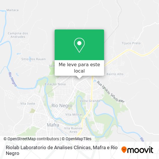 Riolab Laboratorio de Analises Clinicas mapa