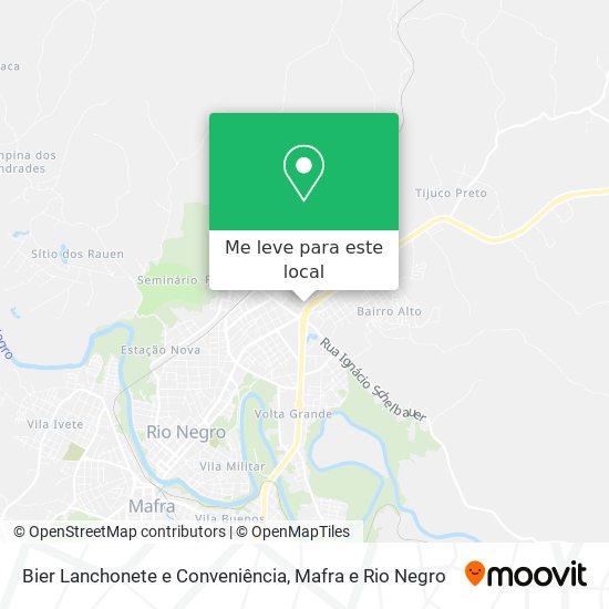 Bier Lanchonete e Conveniência mapa