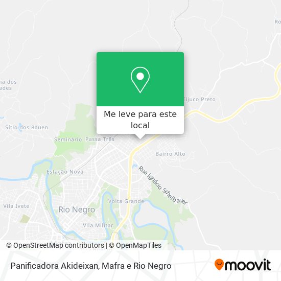 Panificadora Akideixan mapa