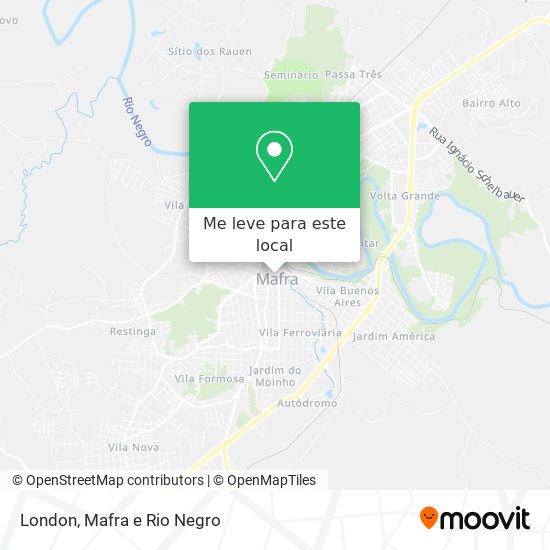 London mapa