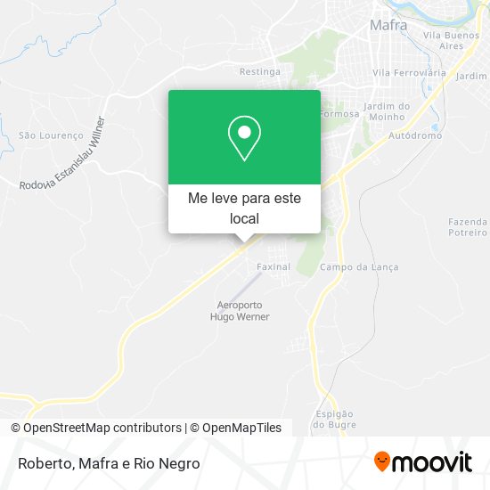 Roberto mapa