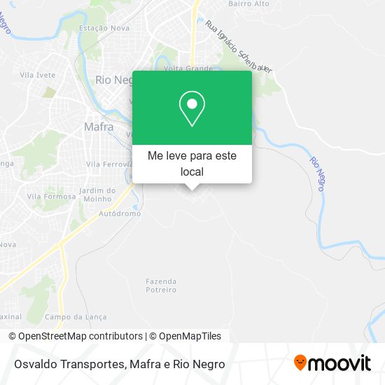 Osvaldo Transportes mapa