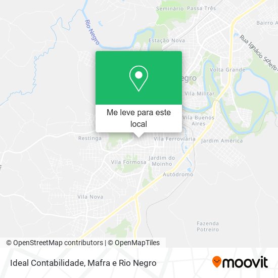 Ideal Contabilidade mapa