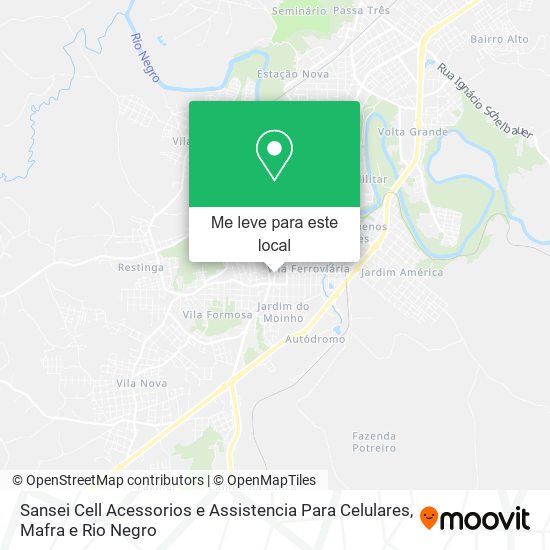 Sansei Cell Acessorios e Assistencia Para Celulares mapa