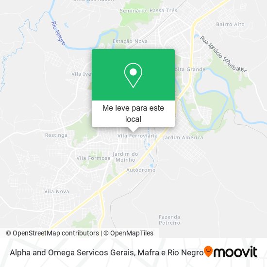 Alpha and Omega Servicos Gerais mapa