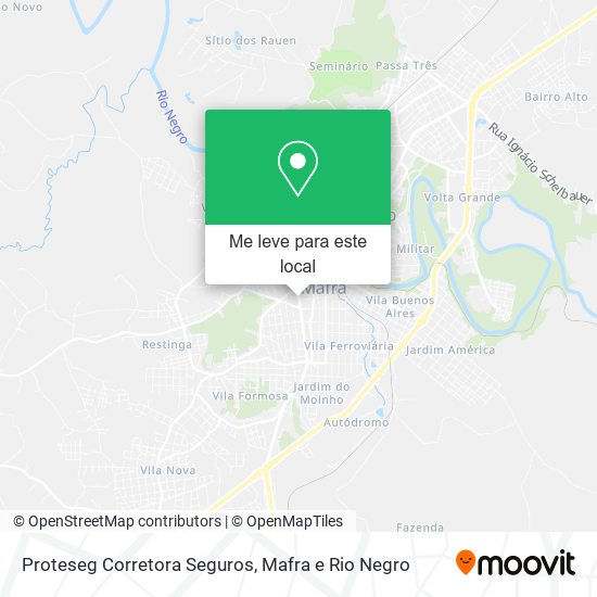 Proteseg Corretora Seguros mapa