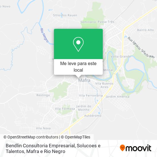 Bendlin Consultoria Empresarial, Solucoes e Talentos mapa