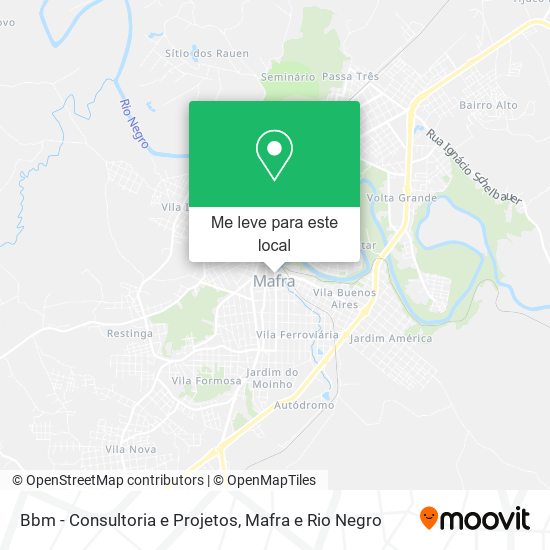 Bbm - Consultoria e Projetos mapa