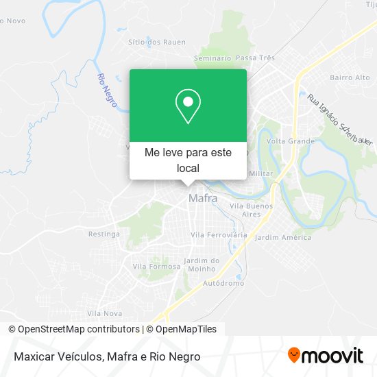 Maxicar Veículos mapa