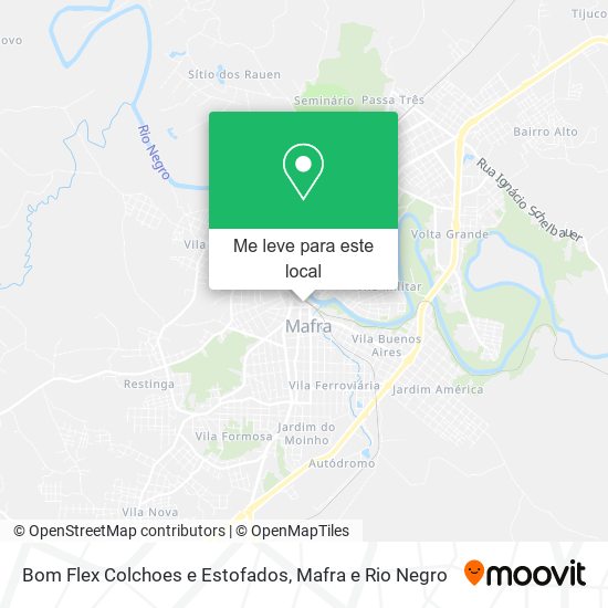 Bom Flex Colchoes e Estofados mapa