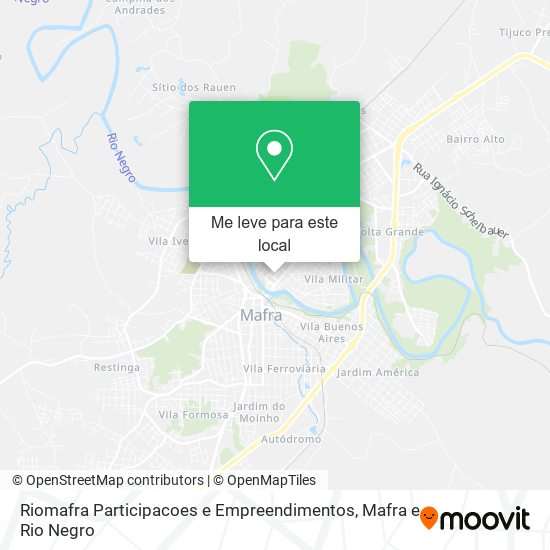 Riomafra Participacoes e Empreendimentos mapa