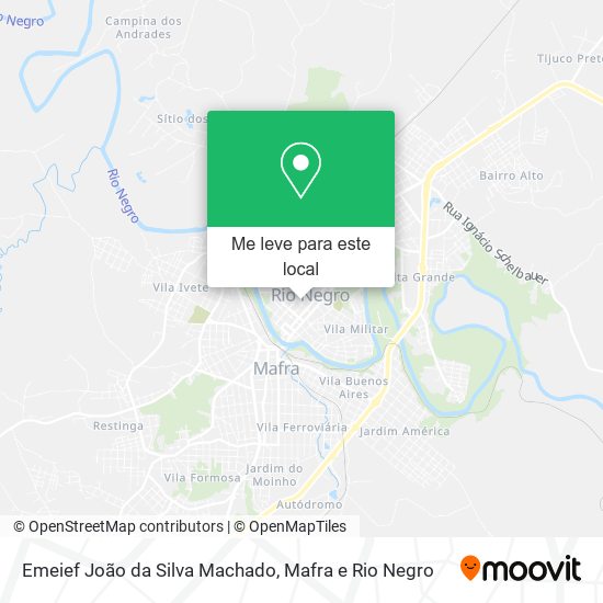 Emeief João da Silva Machado mapa