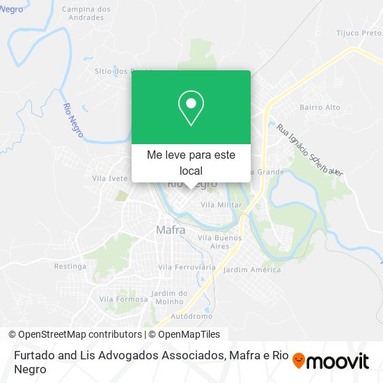 Furtado and Lis Advogados Associados mapa