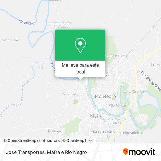 Jose Transportes mapa