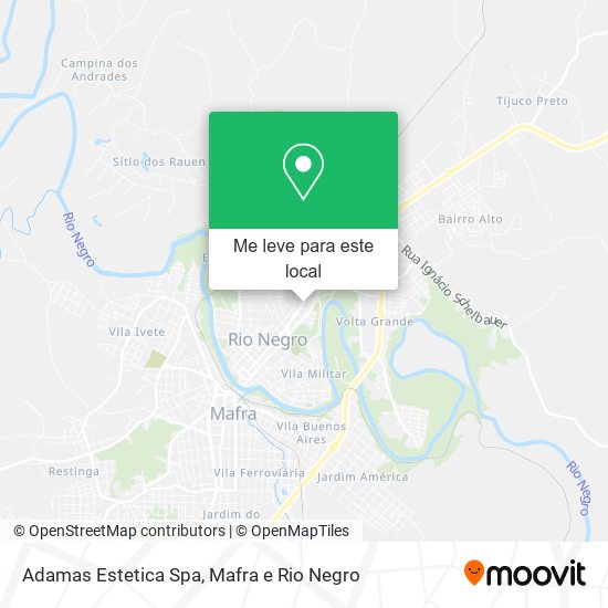 Adamas Estetica Spa mapa