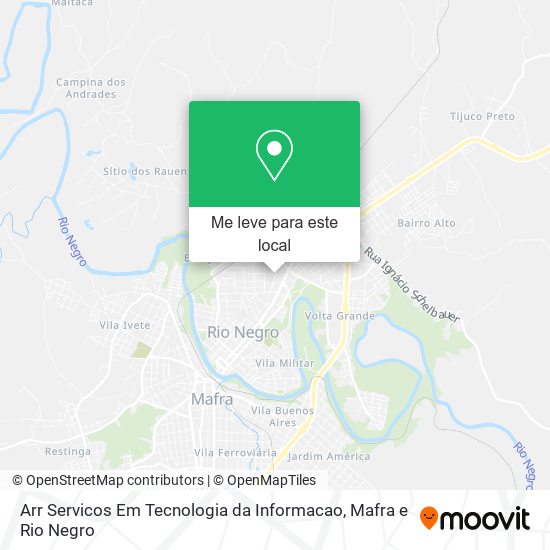 Arr Servicos Em Tecnologia da Informacao mapa