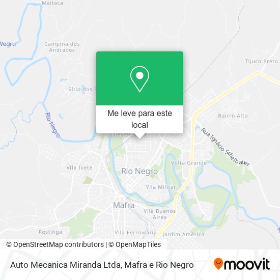 Auto Mecanica Miranda Ltda mapa