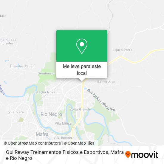 Gui Reway Treinamentos Fisicos e Esportivos mapa