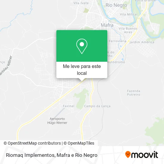Riomaq Implementos mapa