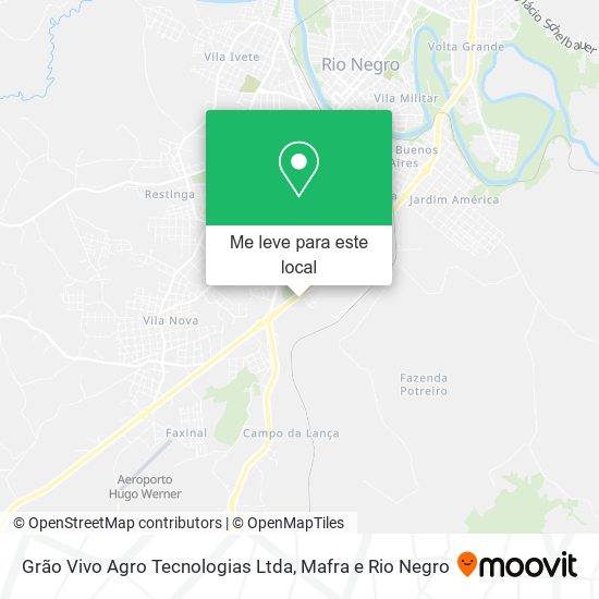 Grão Vivo Agro Tecnologias Ltda mapa