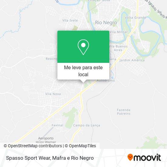 Spasso Sport Wear mapa