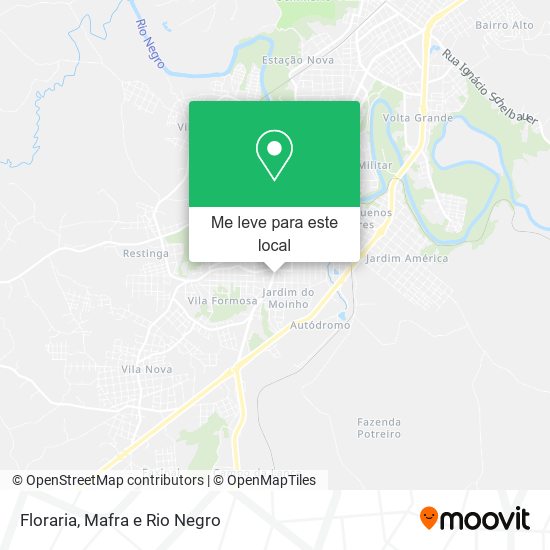 Floraria mapa