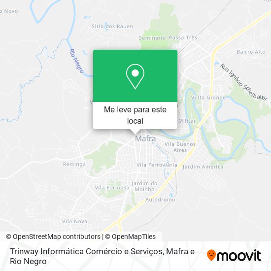 Trinway Informática Comércio e Serviços mapa