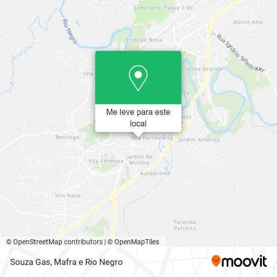 Souza Gas mapa