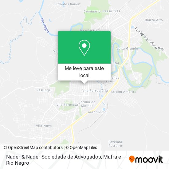Nader & Nader Sociedade de Advogados mapa