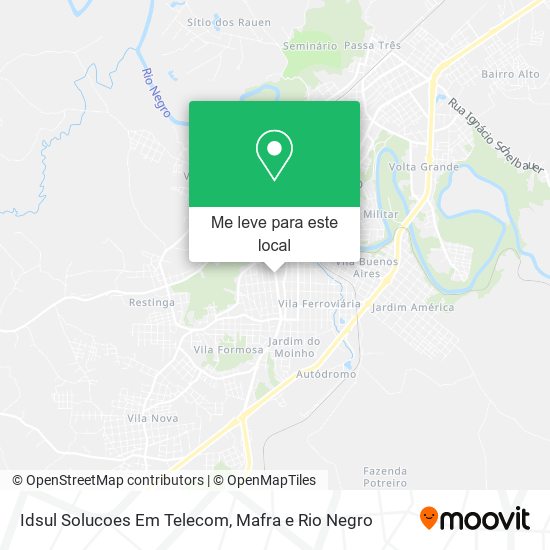 Idsul Solucoes Em Telecom mapa