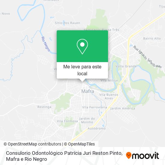 Consulorio Odontológico Patrícia Juri Reston Pinto mapa