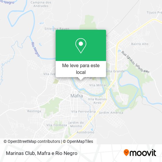 Marinas Club mapa