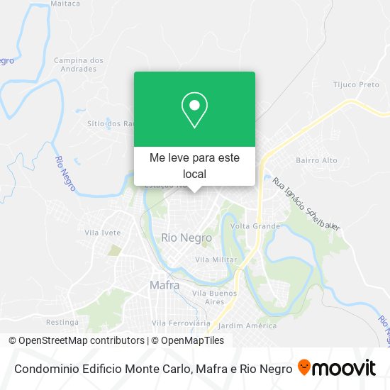 Condominio Edificio Monte Carlo mapa