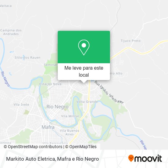 Markito Auto Eletrica mapa