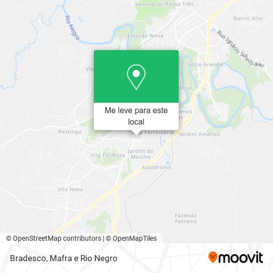 Bradesco mapa