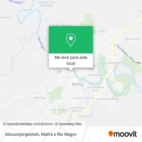 Alissonjorgestels mapa