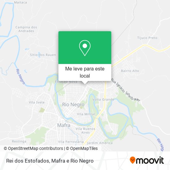 Rei dos Estofados mapa