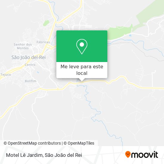 Motel Lê Jardim mapa