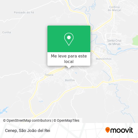 Cenep mapa