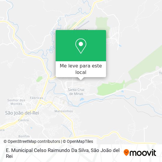 E. Municipal Celso Raimundo Da Silva mapa