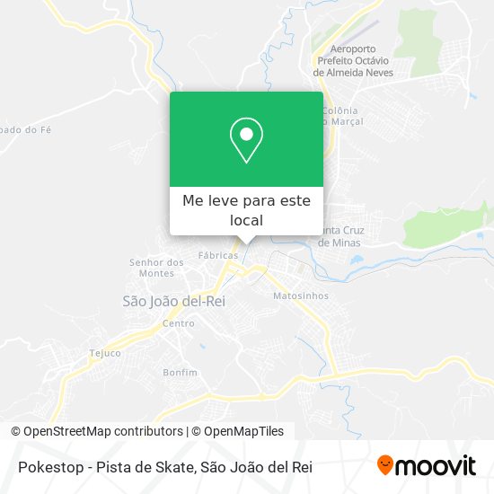 Pokestop - Pista de Skate mapa